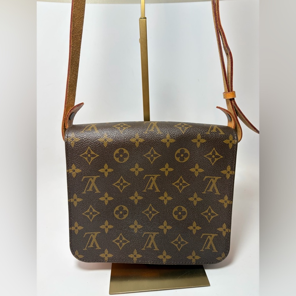 SOLD Louis Vuitton Cartouchière MM Monogram Crossbody/Shoulder Bag Vintage - Picture 10 of 16